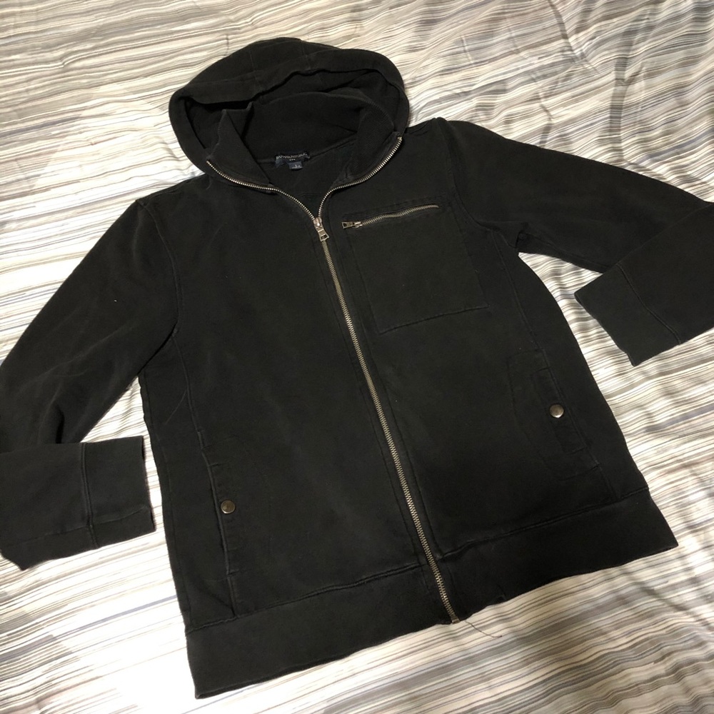 Banana Republic Collared Hooded Sweatshirt Size S